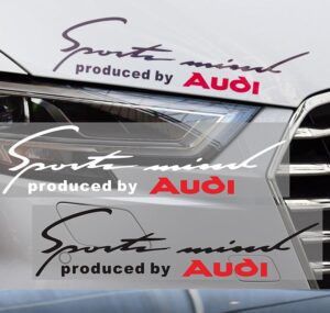 Audi Scheinwerferlicht Aufkleber - Image 6