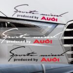 Audi Scheinwerferlicht Aufkleber
