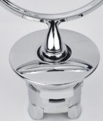 Benz Metal Blue Chrome Motorhaube Emblem - Image 3