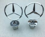 Benz Metal Blue Chrome Motorhaube Emblem