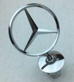 Benz Metal Blue Chrome Motorhaube Emblem - Image 7