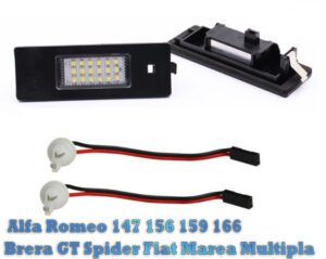 Alfa Fiat Kennzeichenleuchte