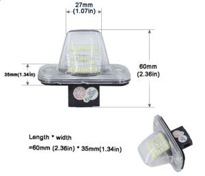 VW Kennzeichenleuchten T4 Transporter - Image 4