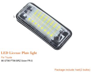 Toyota Kennzeichenleuchten 86 GT86 - Image 3