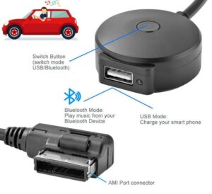 Audi vw Nach 2010 Audio AMI AUX Bluetoot - Image 2