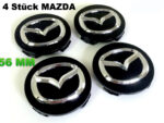 MAZDA 56mm Felgendeckel 4X