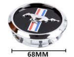 Mustang 68mm Radmitte Abdeckkappen - Image 5