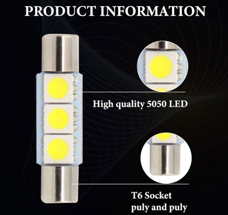 LED - T6 28MM oder 31MM LED-Lampen