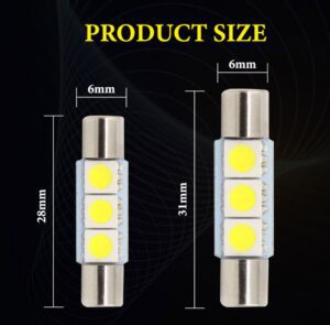 T6 28MM oder 31MM LED-Lampen - Image 5