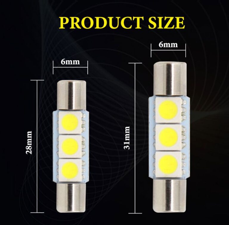 LED - T6 28MM oder 31MM LED-Lampen | RM-ONLINE LED - T6 28MM oder 31MM LED-Lampen