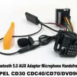 Autoteile - OPEL AUX Adapter Mikrofon Bluetooth