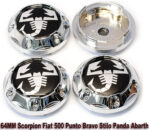 Abarth Panda 64MM Scorpion Radkappe