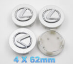 Lexus 62mm Felgenabdeckungen