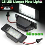 Nissan Kennzeichenleuchte