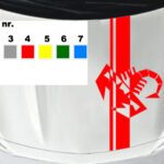 Abarth Skorpion grafische Abziehbilder