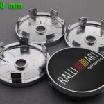 Emblem + Radmittenkappe - Mitsubishi RALLIART Emblem Hubcap