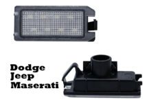 Maserati Jeep Dodge Kennzeichenleuchten