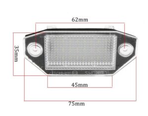 Ford Mondeo MK3 Kennzeichenleuchte - Image 3