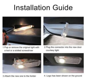 Chrysler 300 200 Sebring Tür Logo Licht - Image 6