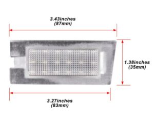 Jeep Cherokee KL Kennzeichenleuchte - Image 3