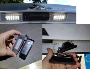 Mitsubishi ASX 11-14 Kennzeichenleuchte - Image 2