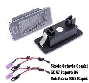 Skoda Octavia Kennzeichenleuchten