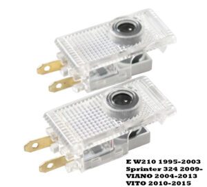 Mercedes Benz Tür Logo Projektor Licht - Image 2