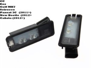 VW Golf Kennzeichenleuchte