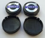 VOLVO Schwatz 4 x 64mm Felgenkappe - Image 4