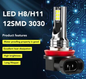 H11H8 LED Nebelscheinwerfer Tagfahrlicht - Image 6