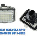 Benz LED Kennzeichenbeleuchtung