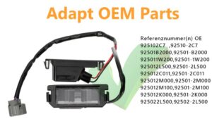 Hyundai Kia LED Kennzeichenbeleuchtung - Image 8