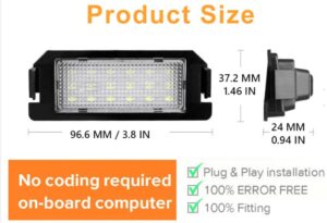 Hyundai Kia LED Kennzeichenbeleuchtung - Image 9