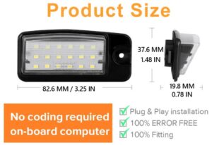 Nissan & Infiniti LED-Kennzeichenbeleuch - Image 9
