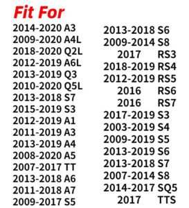 Audi S Line Autotürschloss Schutzhülle - Image 24