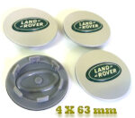Land Rover 4 x 63 mm Radkappen
