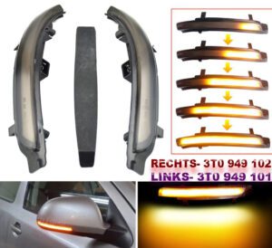 Skoda Dynamischer LED-Blinker E-Prüfz.