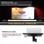 Mitsubishi LED-Kennzeichenbeleuchtung - Image 2