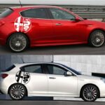 Alfa Romeo Seitentür Aufkleber - Image 3