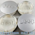 Autoteile - Jeep 4x Jeep 64mm mate silver
