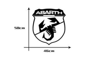 Abarth FIAT 500 Seitenaufkleber - Image 4