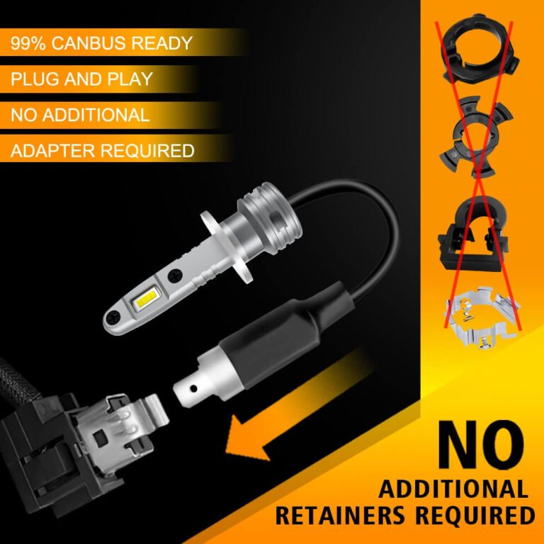 Autoteile - H1 LED-Scheinwerfer Superhelle 6500K