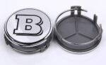Benz BRABUS Racing Radmitte Kappen 75mm - Image 3