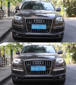 Audi Q7 2010–2015, dynamische Blinkerfunktion, Tagfahrlicht - Image 2