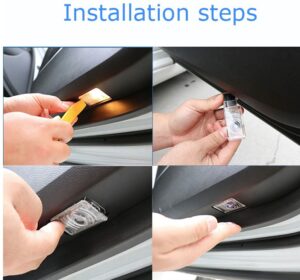 Bmw m performance tür Logo Licht - Image 5