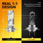 H7 16000lm LED-Scheinwerferlampe 6500K Weißer Canbus - Image 7