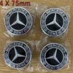 Autoteile - Benz Nabendeckel 75mm schwarz