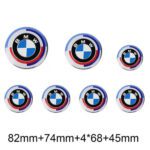 BMW 45mm 68mm 74mm 82mm Auto Logo Fronthaube Emblem Heckkoff - Image 3