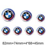 BMW 45mm 68mm 74mm 82mm Auto Logo Fronthaube Emblem Heckkoff - Image 4