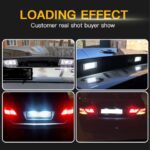 BMW E65/E66 2001–2008 weiße LED-Heck-Kennzeichenbeleuchtung - Image 3